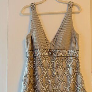 Nocturne Beaded Cocktail Mini Dress